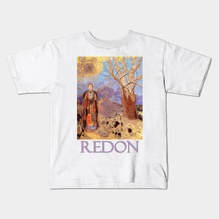 The Buddha by Odilon Redon Kids T-Shirt